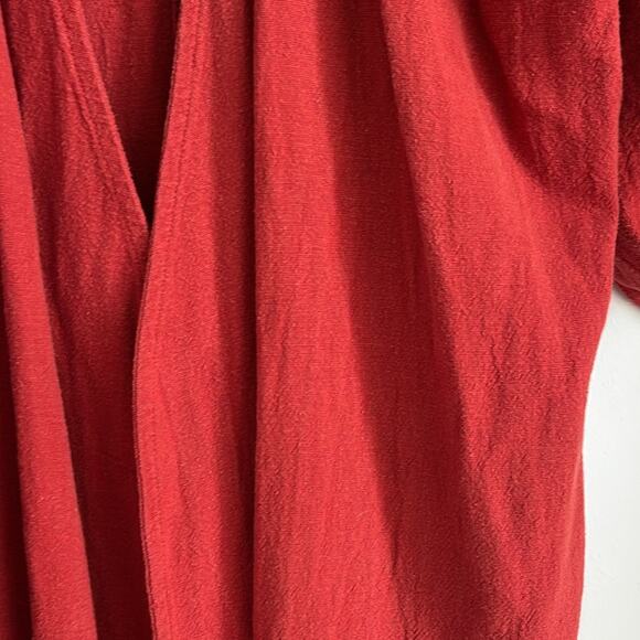 Vintage Deva A Cottage Industry Pure cotton open front wide sleeve kimono duster - Picture 4 of 7